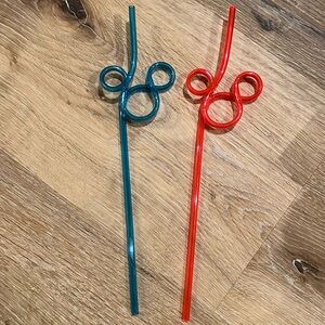 Mickey Mouse Straws